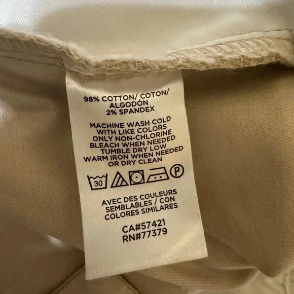 Anne Taylor Factory Khaki Pants Sz 8 - Picture 8 of 11